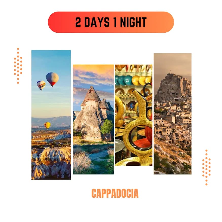 Cappadocia Tour: 1 Night, 2 Days — Istanbul & Cappadocia
