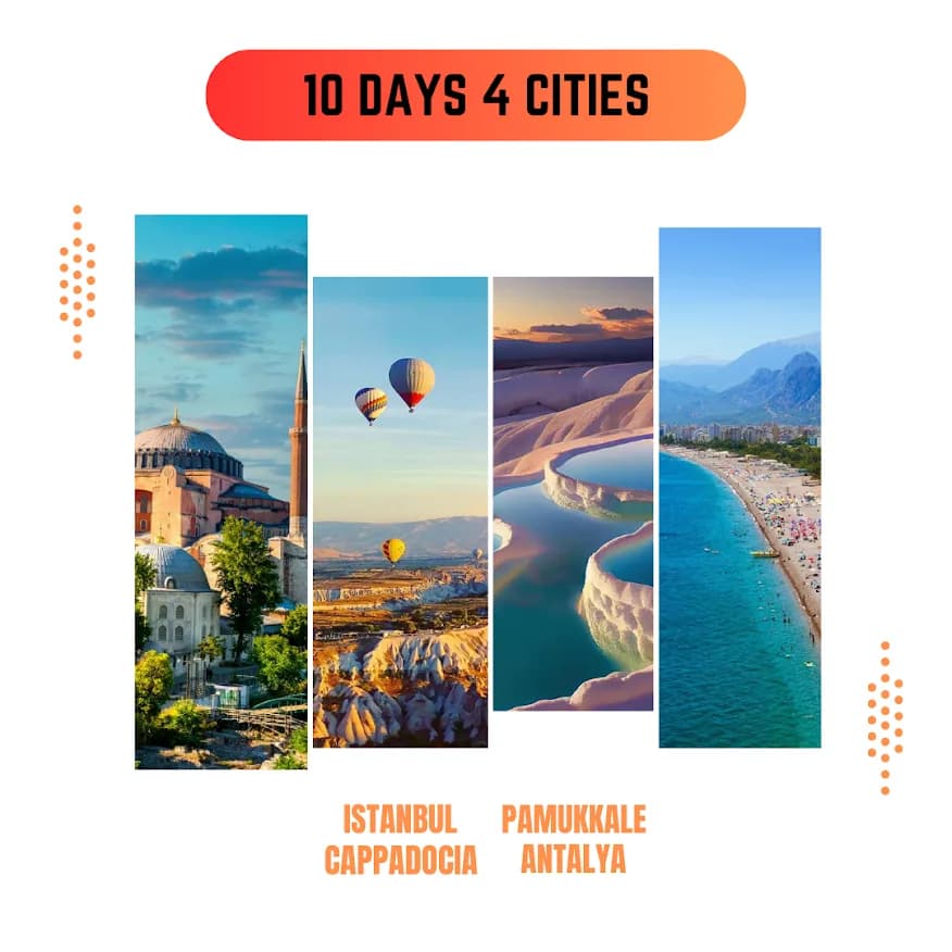 Istanbul, Cappadocia, Pamukkale & Antalya — Türkiye