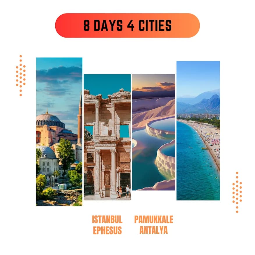 Istanbul, Ephesus, Pamukkale & Antalya — Türkiye